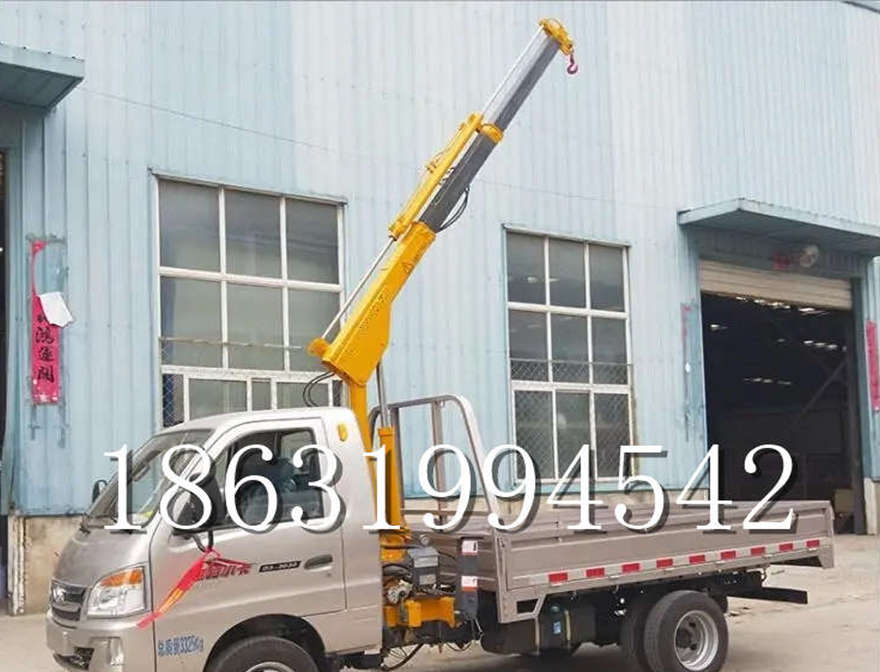 义竹乡随车吊机移动仓库小型车载随车吊机微型提升机车载吊机可拆卸提升机