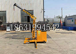 义竹乡随车吊机移动仓库小型车载随车吊机微型提升机车载吊机可拆卸提升机